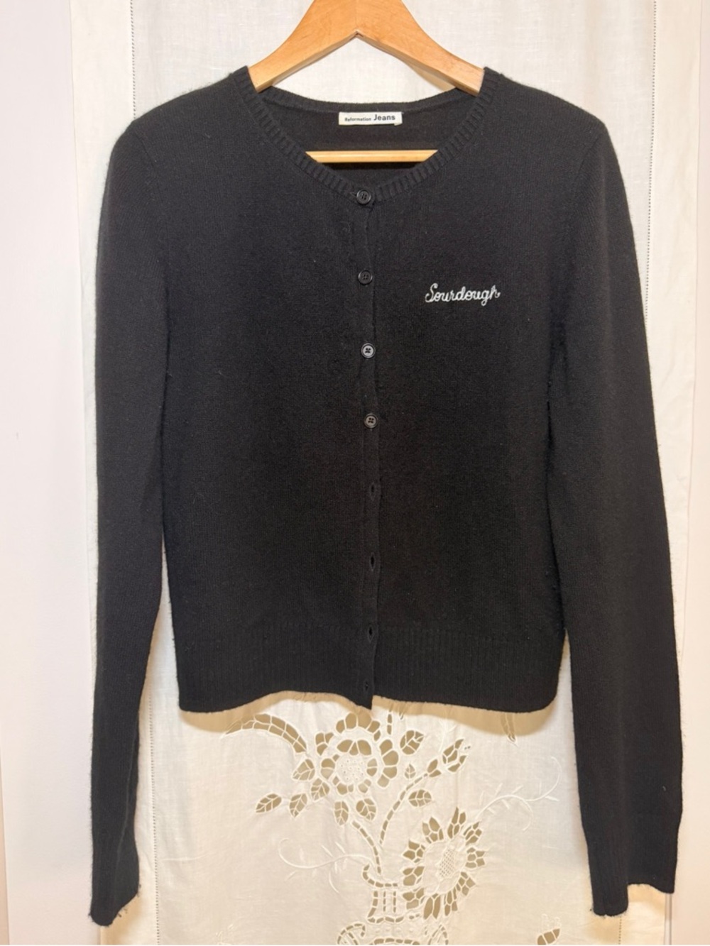 Reformation • Recycled Cashmere Cardigan • M